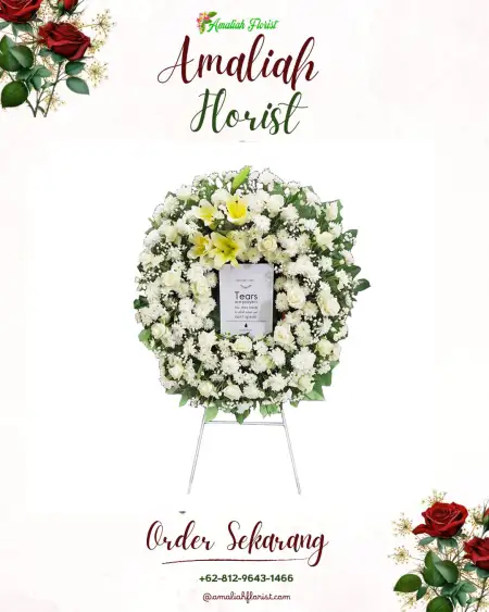 Krans Bunga Duka Sri Rejeki